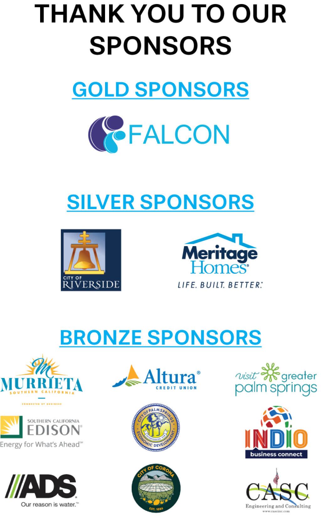 24 Economic Summit Sponsors