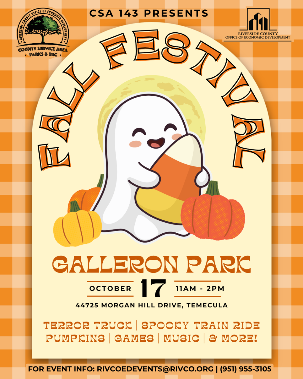 Fall Festival at Galleron Park, October 17, 2026