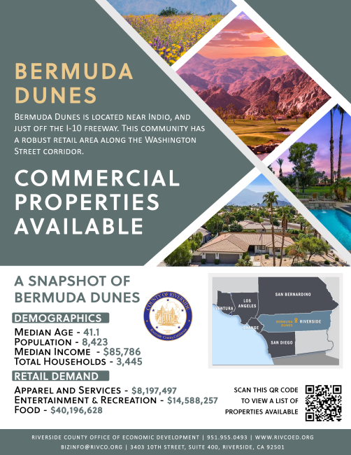 Bermuda Dunes Commercial Property
