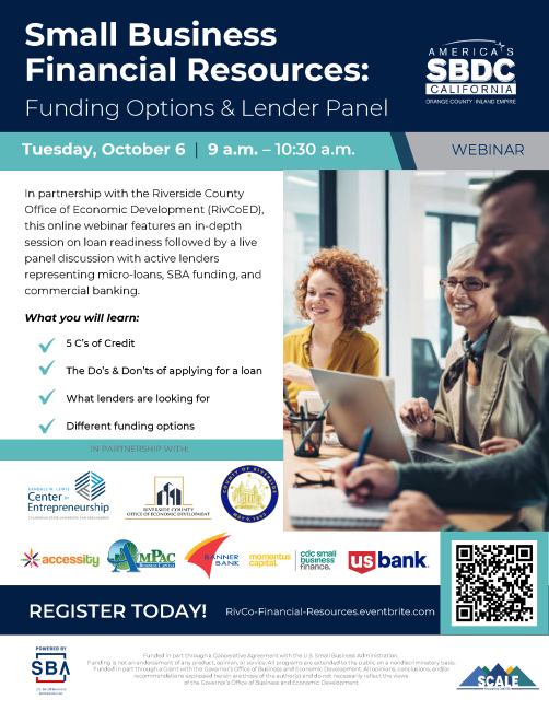 Financial Resources Flyer